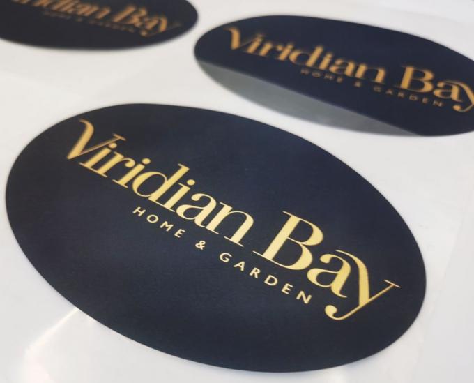 Adhesivos de vinilo cortados a medida rollo de etiqueta autoadhesivo brillante 3