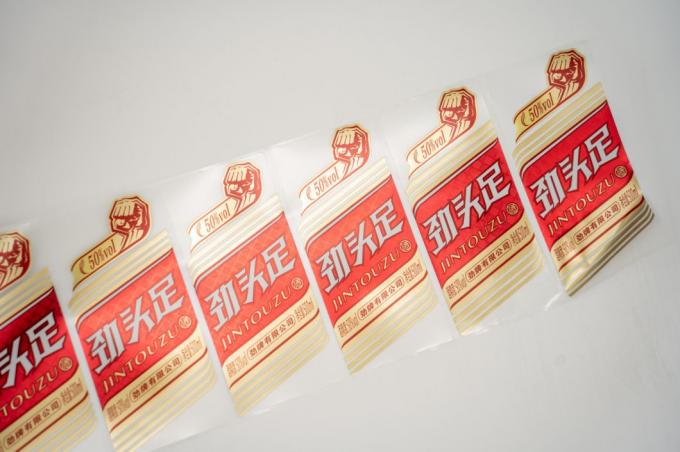 Etiqueta autoadhesiva rectangular de 12 mm Etiquetas seguras personalizadas para lavavajillas 6