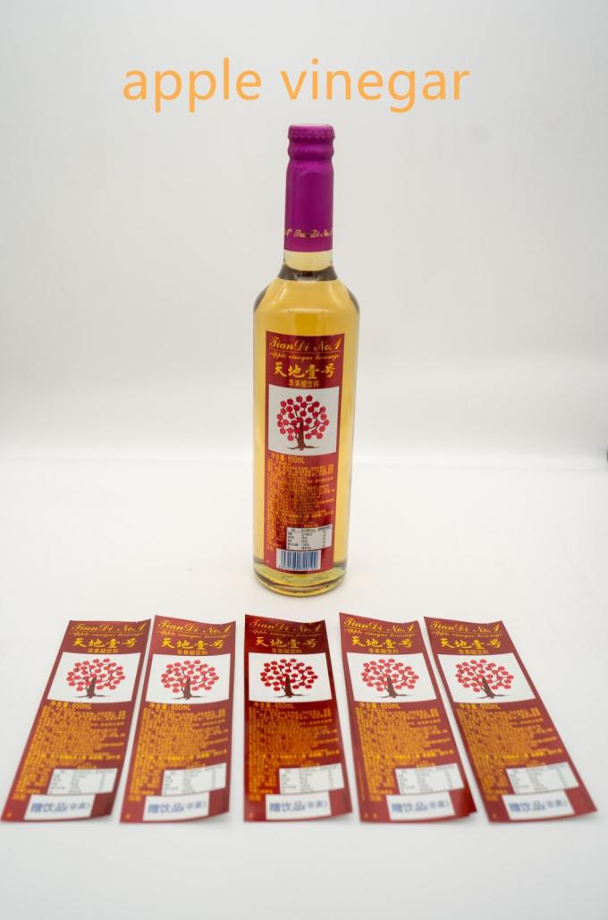 Etiquetas impermeables para botellas 2