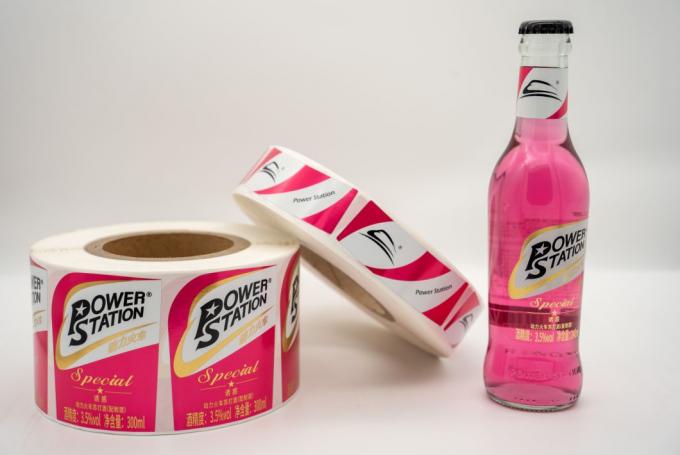 Etiquetas de botellas de cerveza de alta eficiencia para botellas de jugo con materiales resistentes al calor 5