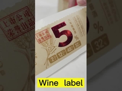 Etiquetas de velas personalizadas transparentes Etiquetas de nombre Etiquetas Adhesivas Etiquetas de impresión