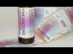 Etiqueta química diaria personalizada