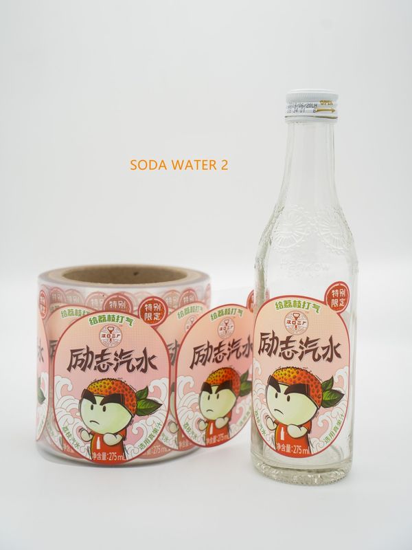 Etiquetas autoadhesivas a todo color Imprimidas Rollos Adesivos de logotipo personalizados Impermeables