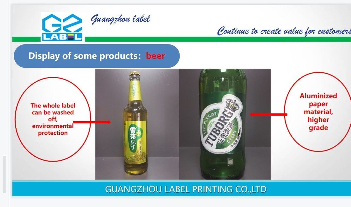 Etiqueta de etiqueta personalizada para resistente al agua resistente a las lágrimas adhesivos de vinilo personalizados fabricante de etiquetas