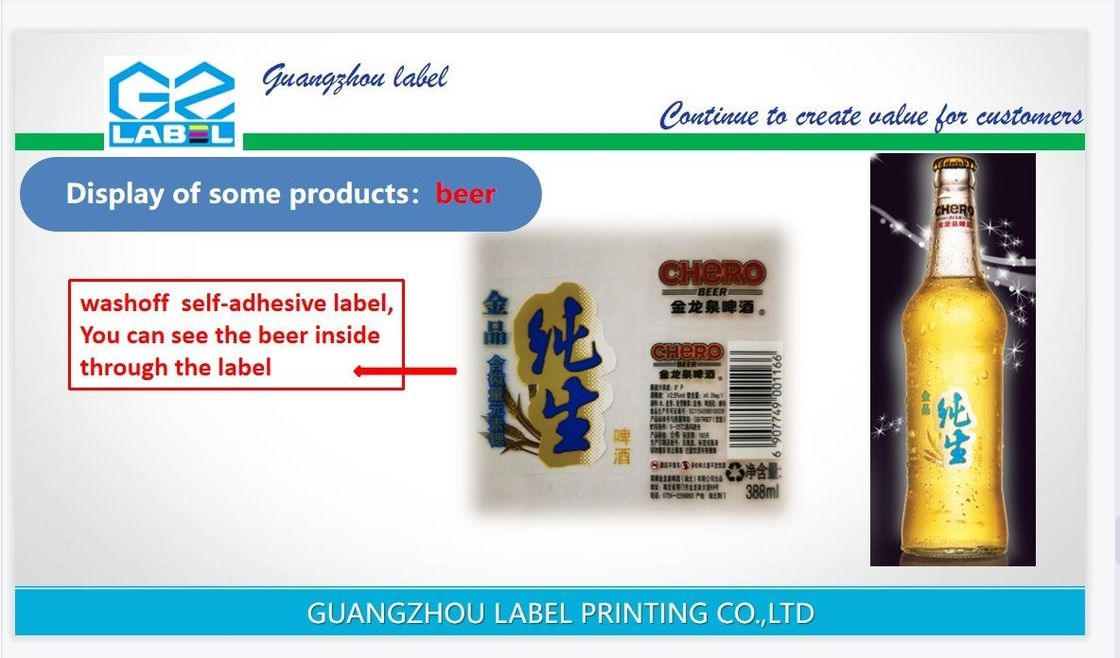 Etiqueta de etiqueta personalizada para resistente al agua resistente a las lágrimas adhesivos de vinilo personalizados fabricante de etiquetas