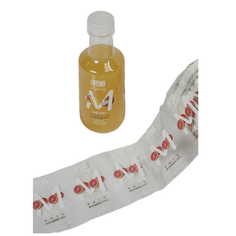 Etiqueta de botella de bebidas personalizada Etiqueta adhesiva para bebidas Etiqueta resistente al agua y duradera para jugo de vino cerveza y más