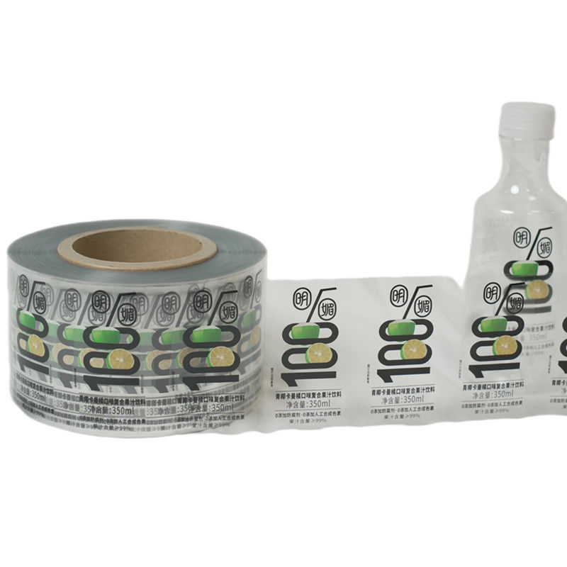 Etiqueta de botella de bebidas transparente y no transparente para diferentes necesidades de marca