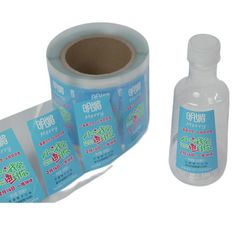Etiqueta autoadhesiva resistente al agua y duradera para botellas de saborizantes con acabado brillante/matte y materiales diversos