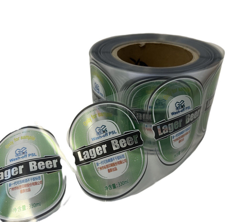 Profesional de etiquetas personalizadas de botellas de cerveza Etiquetas adhesivas para botellas de bebidas Etiquetas adhesivas para botellas de vino y jugo Venta directa