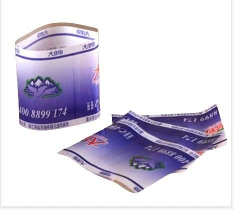 Etiquetas con manga retráctil impermeable para etiquetas de saborizantes en blanco BOPP/PE/PP/PVC/PET