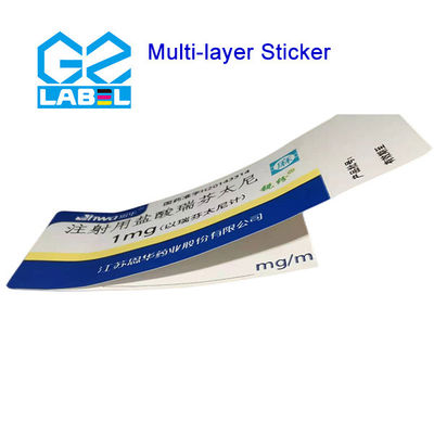 Etiquetas farmacéuticas personalizadas para pegatinas impermeables e impresión de etiquetas frágiles