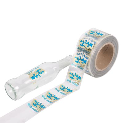 Impresión de etiquetas adhesivas transparentes