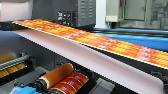 Etiquetas de vinilo impresoras personalizadas para la entrega de cosméticos y alimentos